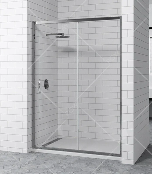 Душевая дверь в нишу RGW Passage PA-016 170 см прозрачное стекло, профиль хром 350801617-11 (детальная фотография), хром