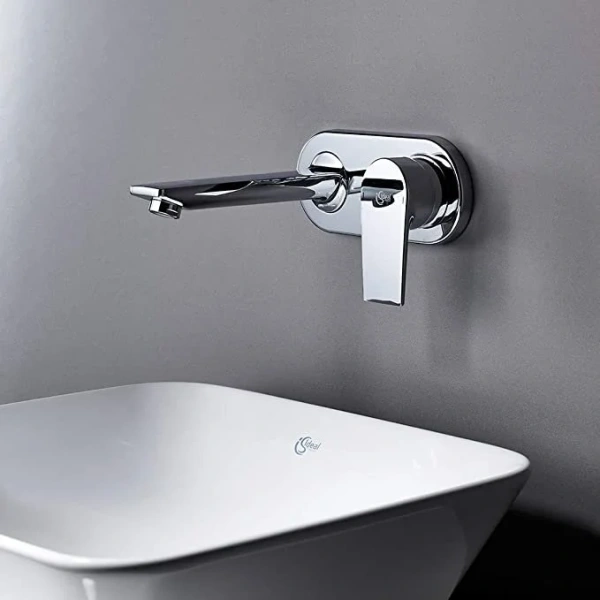 Смеситель для раковины Ideal Standard Tesi A6578 встраиваемый (детальная фотография), хром