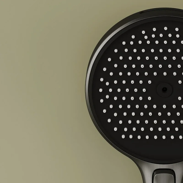 Душевой комплект Sancos Space вороненая сталь SC3006GMG (детальная фотография), в наличии