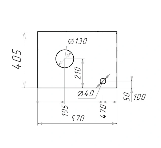 Столешница под раковину Grossman Флай 57 см серая 506002 (детальная фотография), в наличии