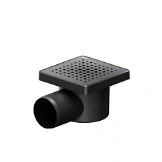 Душевой трап Am.Pm PrimeFlow 10 см черный матовый