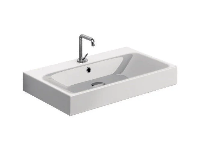 Раковина Kerasan Cento 70 см белая 353201*1 (детальная фотография)