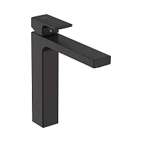 Смеситель для раковины Hansgrohe Vernis Shape черный матовый