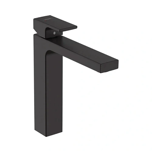 Смеситель для раковины Hansgrohe Vernis Shape черный матовый - фото 2