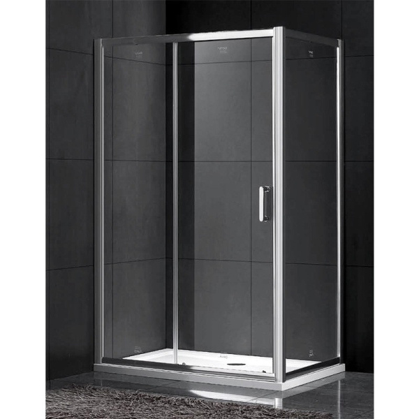 Душевой уголок Gemy Victoria 120х80 см стекло прозрачное S30191A-A80 (детальная фотография), прямоугольные