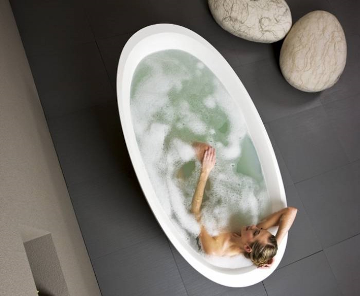 Ванна Balteco Senzo 180 (детальная фотография), искусственный камень