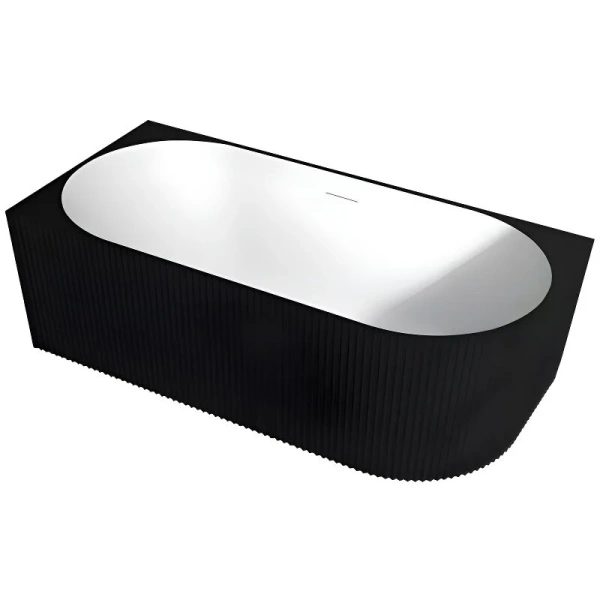 Ванна акриловая Abber 170x80 см черная AB9329-1.7MB L (детальная фотография), современныe, hi-tech