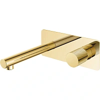 Смеситель для раковины Boheme Stick золото