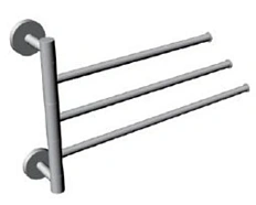 Смеситель для ванны Migliore Lady хром/золото