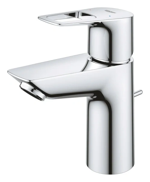 Смеситель для раковины Grohe BauLoop однорычажный 23335001 (детальная фотография), на раковину