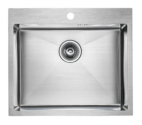 Мойка для кухни Paulmark Brim 59 см нержавеющая сталь - фото 1