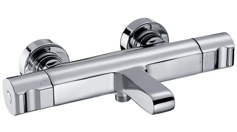 Смеситель для ванны Jacob Delafon Singulier термостатический E10870-CP (детальная фотография)