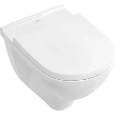 Унитаз подвесной Villeroy & Boch O.novo с сиденьем микролифт с антигрязевым покрытием