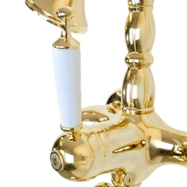 Смеситель для ванны Migliore Oxford золото 19164 (детальная фотография), настенные