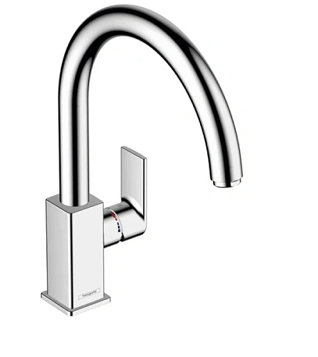 Смеситель для кухни Hansgrohe Vernis Shape M35 однорычажный, хром - фото 1