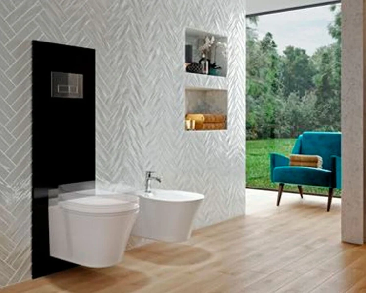 Клавиша смыва Ideal Standard Prosys Oleas хром R0119AA (детальная фотография), пластиковые