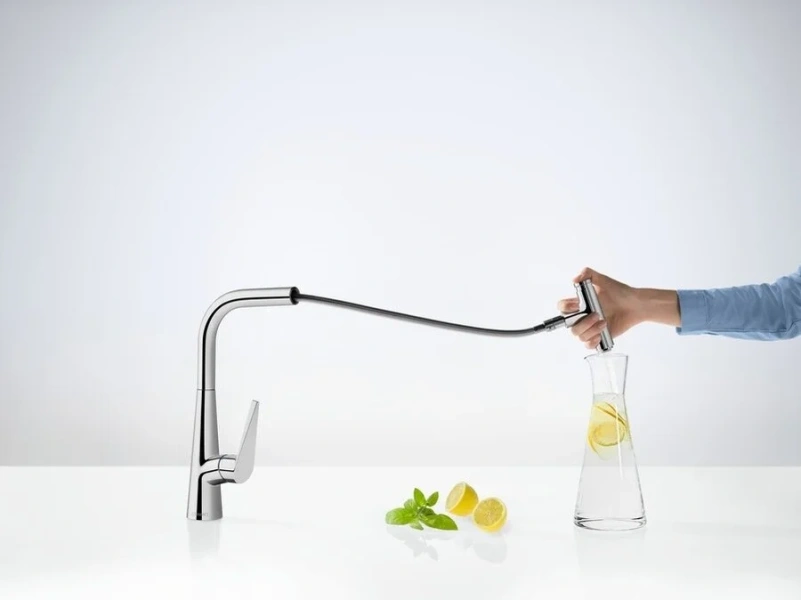 Смеситель для кухни Hansgrohe Talis Select S хром 72821000 (детальная фотография), хром