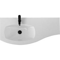 Раковина мебельная Cezares 104 см Bianco, левая