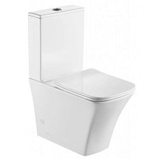 Унитаз компакт BelBagno Marmi BB052CPR безободковый
