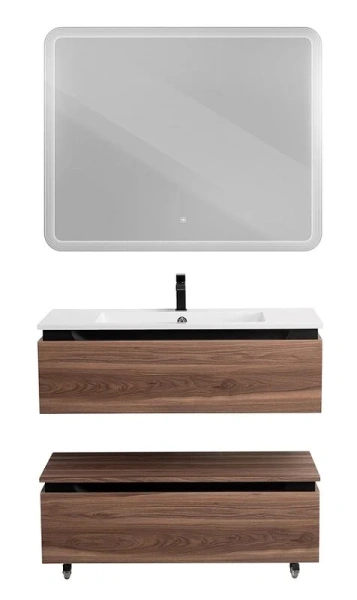 Тумба подвесная Cezares Slider 100 см орех дымчатый SLIDER-1000-1C-PI-NA-P (детальная фотография), в наличии index_1