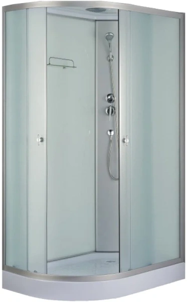 Душевая кабина Niagara Eco 120x80 см правая, стекло прозрачная 43121423R (детальная фотография), 120х80