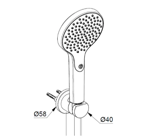 Душевой комплект Kludi Dive хром 6985005-00 (детальная фотография), душевые комплекты, наборы