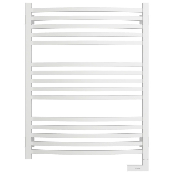 Полотенцесушитель электрический Сунержа Аркус 2.0 80х60 см матовый белый, тэн правый 30-5605-8060 (детальная фотография), современные, hi-tech