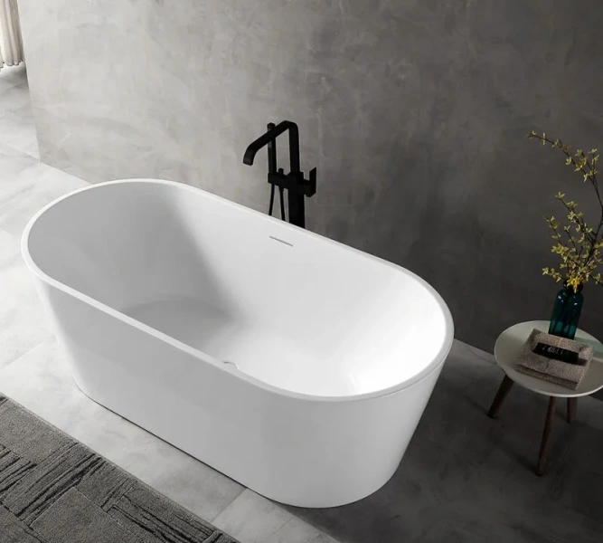 Акриловая ванна Abber 160х75 см овальная AB9320-1.6 (детальная фотография)