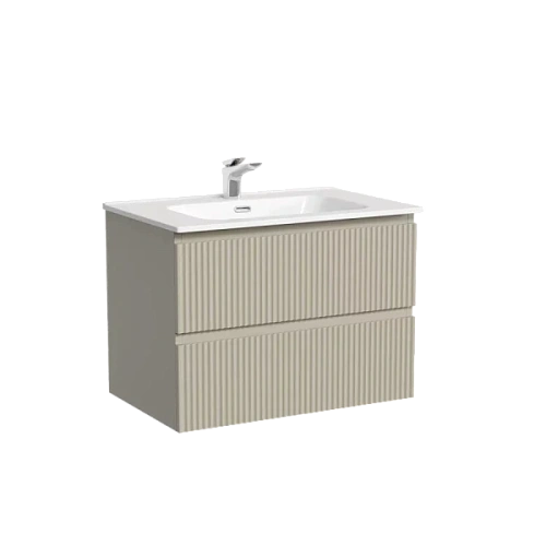 Тумба под раковину подвесная Sancos Snob R 70 см Beige Soft - фото 12