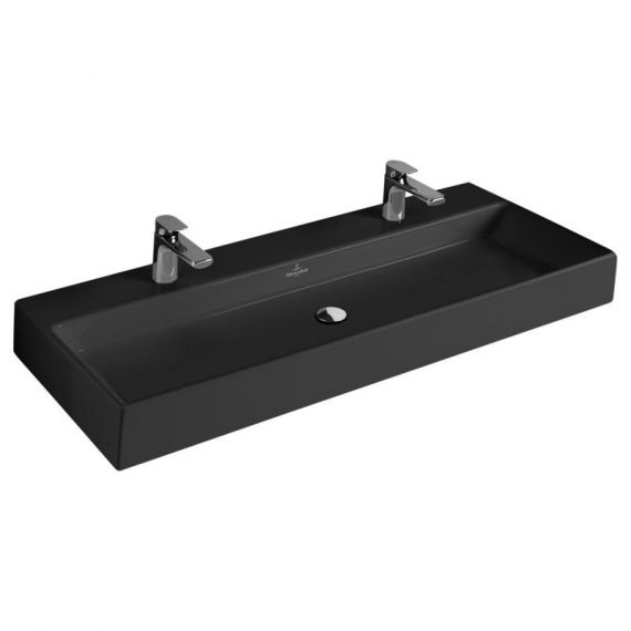 Раковина двойная без системы перелива Villeroy & Boch Memento 5133CG (детальная фотография), накладные (на столешницу)