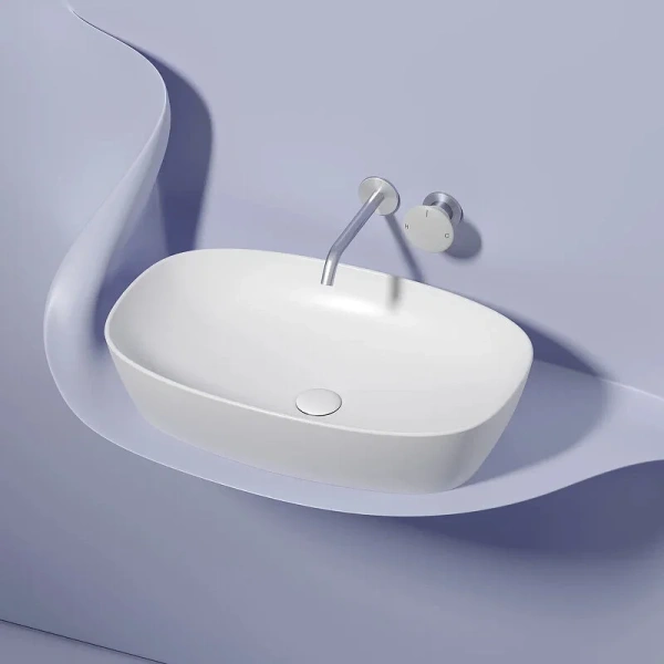 Раковина Ceramica Nova Element 60 см белая матовая CN6049MW (детальная фотография), одинарные