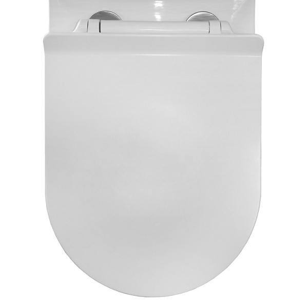 Унитаз компакт Azario Mons белый AZ-76004 (детальная фотография), с нижним подводом воды