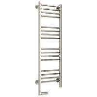 Полотенцесушитель электрический левый, цвет без покрытия перемычка прямая Сунержа Богема 2.0 1000х300