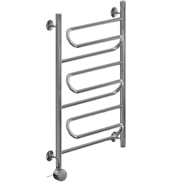 Полотенцесушитель электрический Ника Curve 80х40 см левый ЛЗ 80/40 лев (детальная фотография)