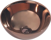 Раковина Abber Bequem 32 см розовое золото