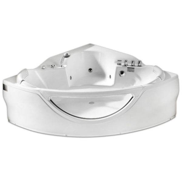 Ванна акриловая Gemy G9025 II 155х155 см (детальная фотография), полукруглые