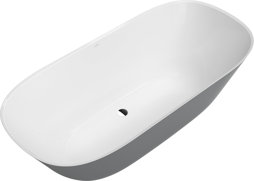 Ванна квариловая Villeroy & Boch Theano 175х80 см отдельностоящая, альпийский белый UBQ175ANH7F2BCV-01 (детальная фотография)