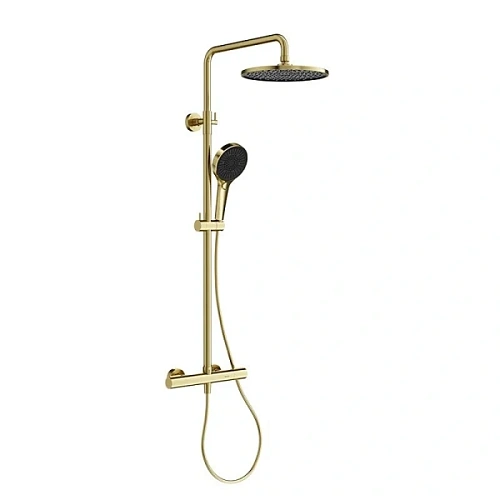 Душевая стойка Sancos Etna брашированное золото - фото 4