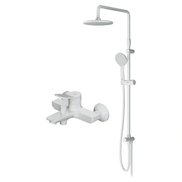 Душевой комплект Am.Pm X-Joy белый матовый F43885A14 (детальная фотография)