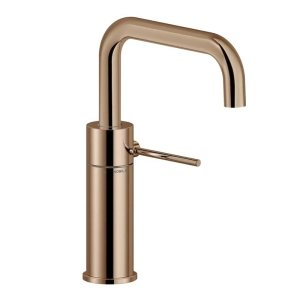 Смеситель для раковины Nobili Velis красное золото VE125118/3RCP (детальная фотография)