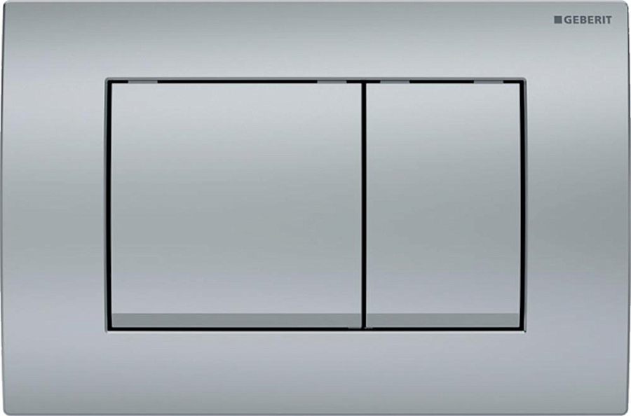 Клавиша смыва Geberit Delta 30 матовый хром 115.137.46.1 (детальная фотография)