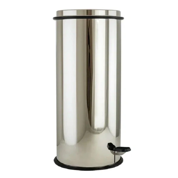 Мусорное ведро Migliore Complementi хром 21955 (детальная фотография), хром, комбинированные