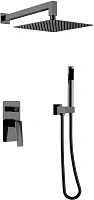 Душевой комплект Boheme Venturo Shine Gun Metall