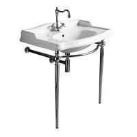 Консоль для раковины Simas Arcade хром