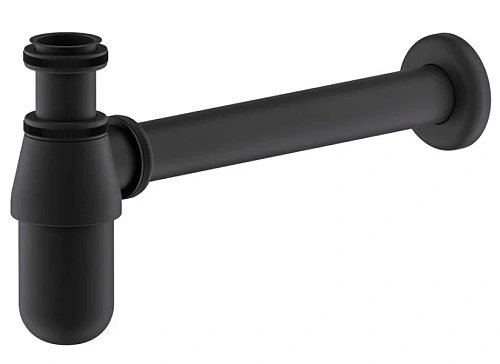 Сифон для раковины Timo черный матовый - фото 2