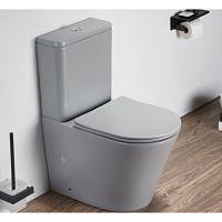 Унитаз компакт Ceramalux NС светло-серый матовый