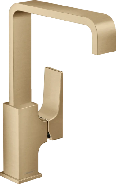 Смеситель для раковины Hansgrohe Metropol шлифованная бронза 32511140 (детальная фотография)