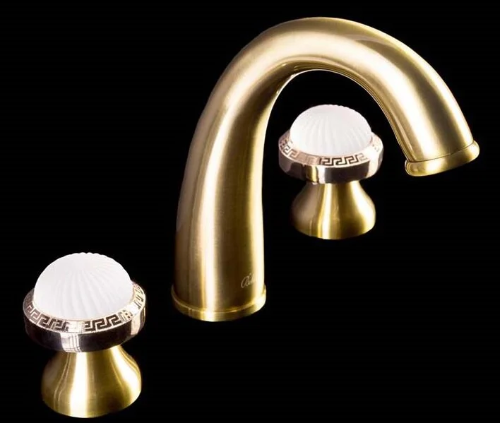 Смеситель для раковины Boheme Satine бронза 317-ST (детальная фотография)