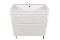 Тумба под раковину напольная Style Line Атлантика 90 см белая