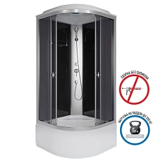 Душевая кабина Niagara Eco 90x90 см с сиденьем